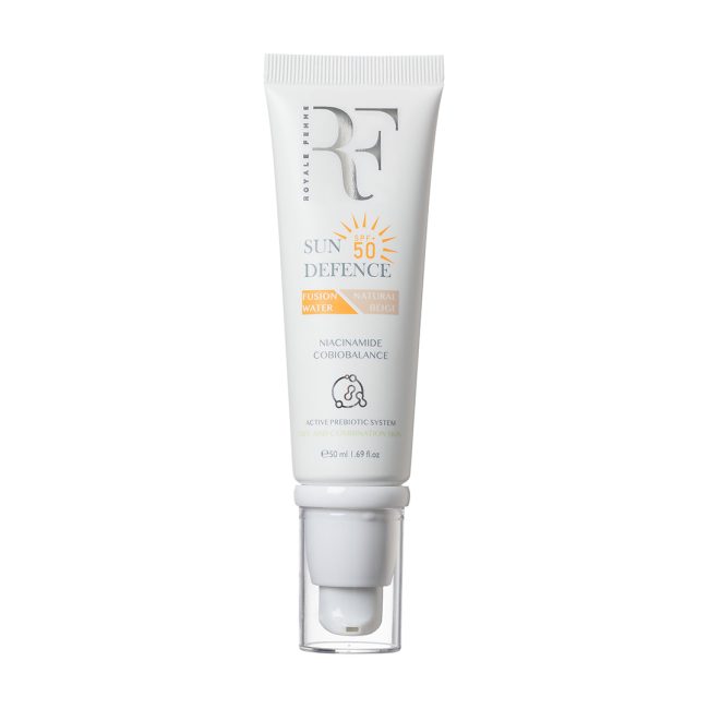 Sun Defense Fusion Water Tinted Natural Beige for Oily Skin RF ​